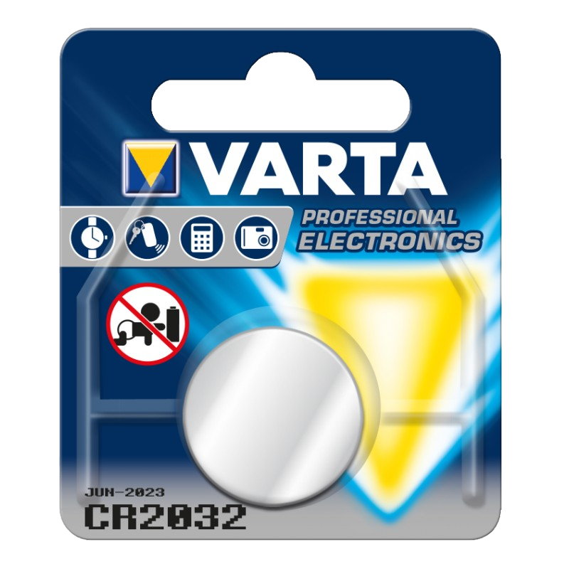 VARTA CR2032 - Piles Boutons Lithium x 1